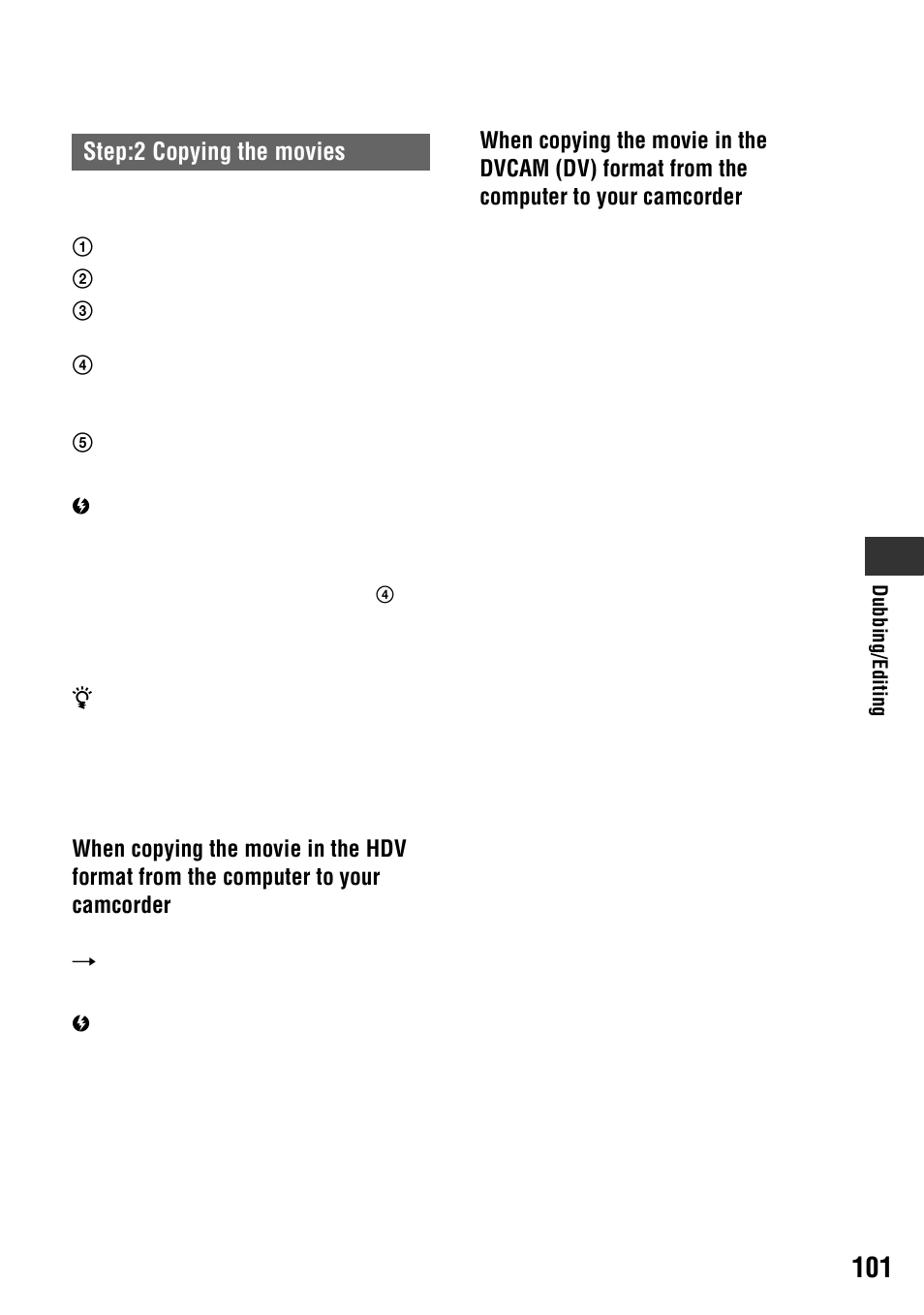 Step:2 copying the movies | Sony 4-114-858-12(1) User Manual | Page 101 / 143