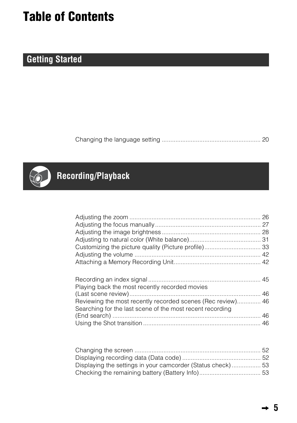Sony 4-114-858-12(1) User Manual | Page 5 / 143