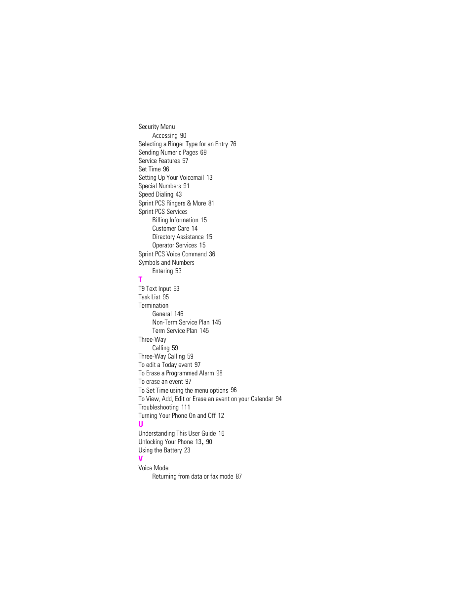 Samsung SPH-A460 User Manual | Page 158 / 159
