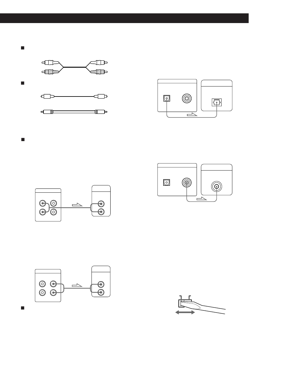 Procedimientos iniciales, Conexiones, Conexión del cable de alimentación | Extracción de la indicación de advertencia | Sony CDP-XA30ES User Manual | Page 61 / 112