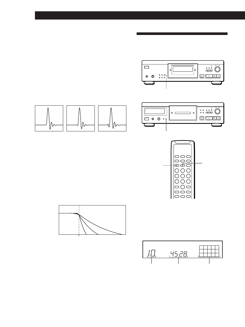 Teckenfönstret, Spela cd-skivor | Sony CDP-XA30ES User Manual | Page 94 / 112