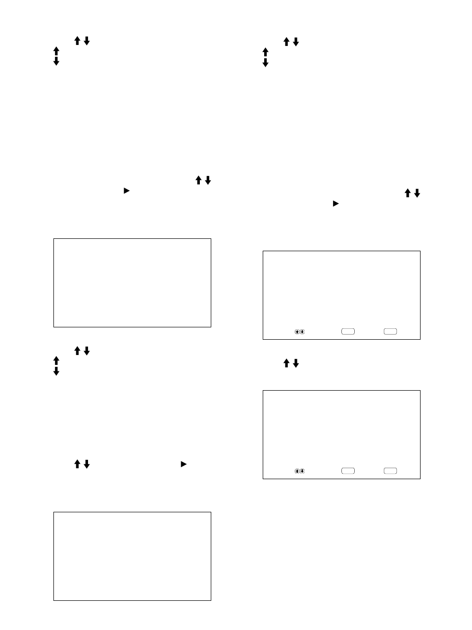 Ajuste de la posici溶 de la imagen, Ajuste de la posición de la imagen | Sony 500A3WE User Manual | Page 146 / 244