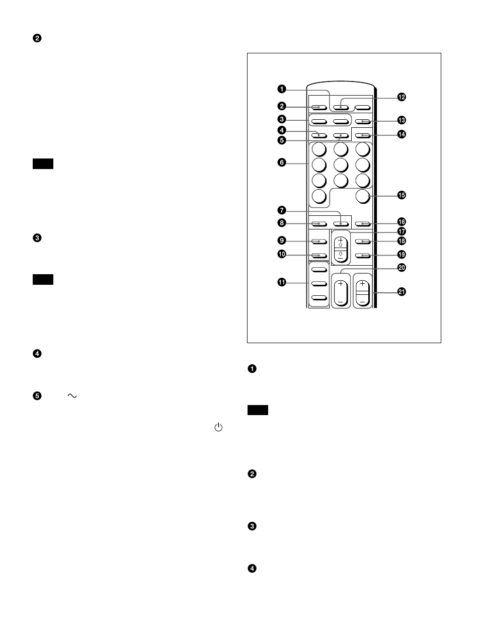 Telecomando rm-921 | Sony 500A3WE User Manual | Page 171 / 244