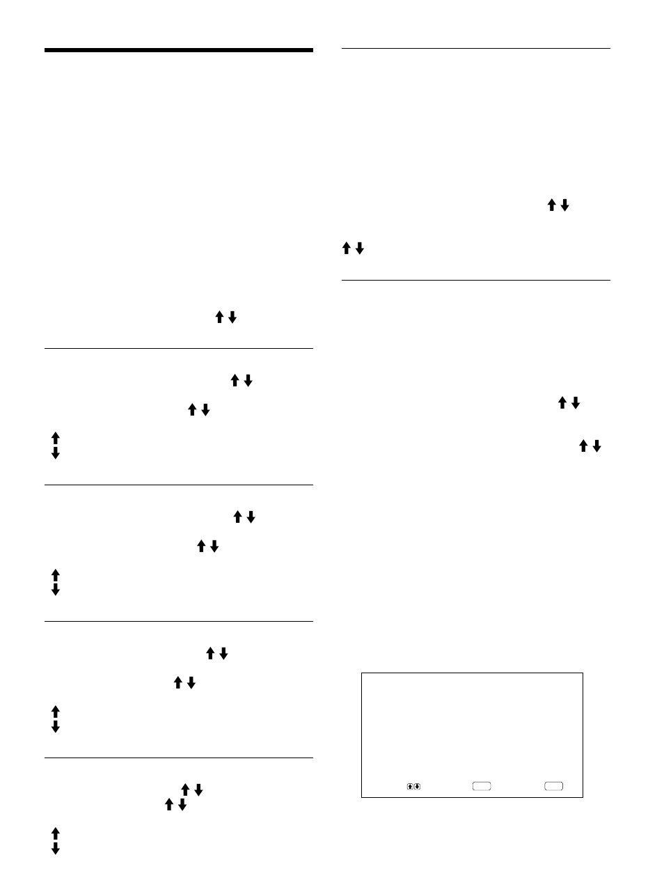 Regolazione dellﾕimmagine, Regolazione dell’immagine | Sony 500A3WE User Manual | Page 183 / 244