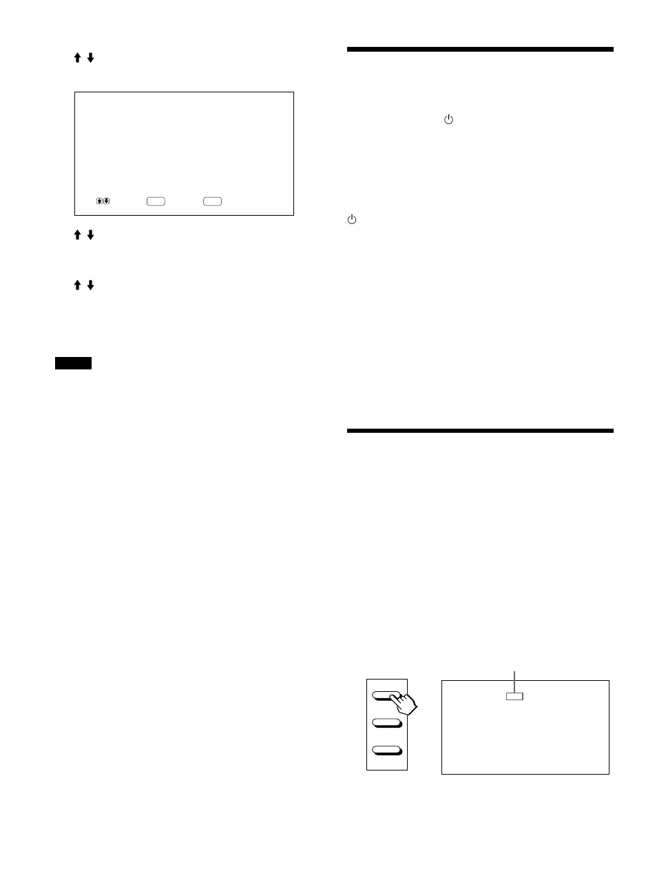 自己診断機能, 特定のモニターをリモートコマンダーで操作する | Sony 500A3WE User Manual | Page 236 / 244