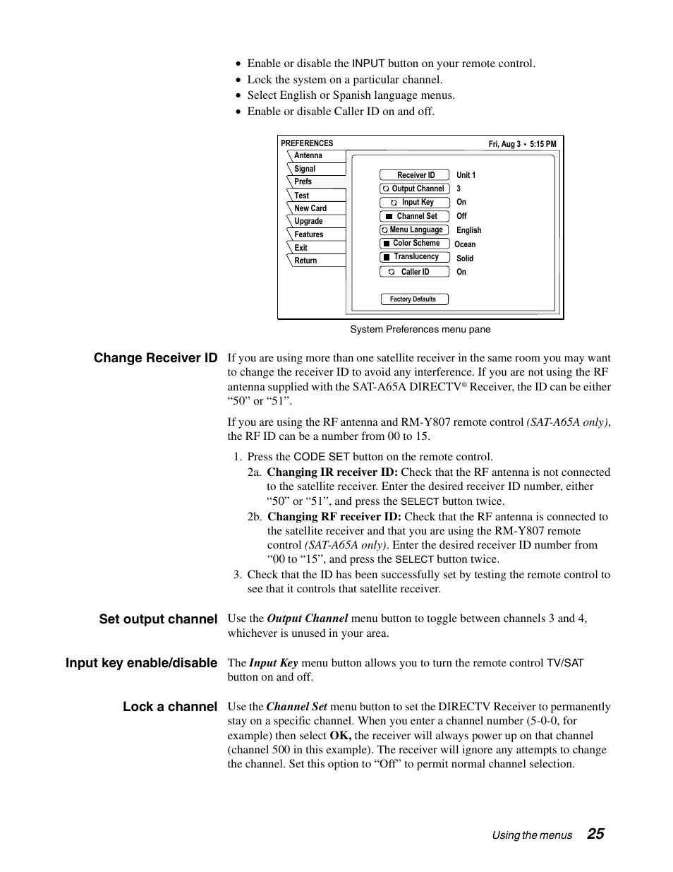 Sony SAT-B65A User Manual | Page 33 / 60