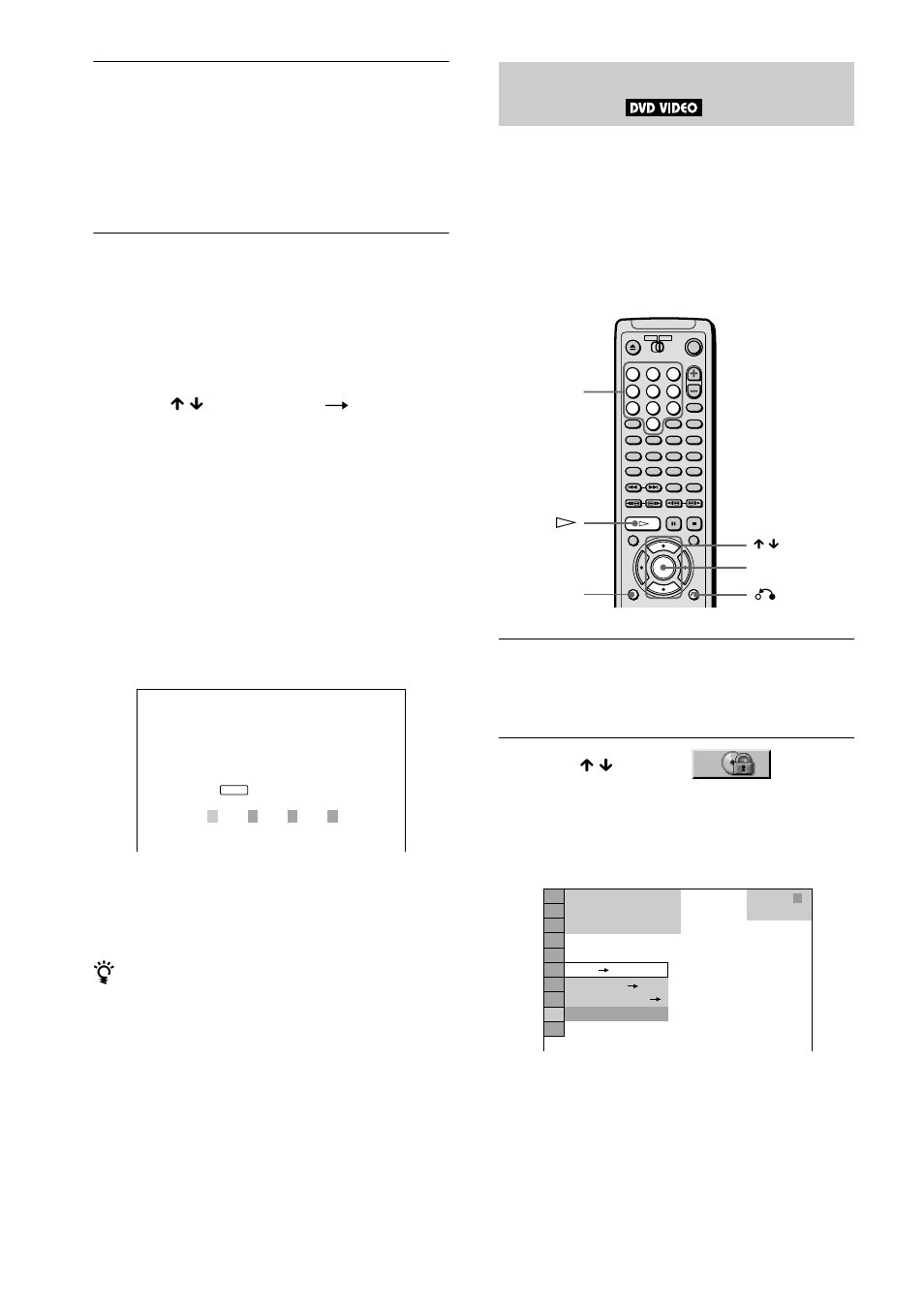 Parental control (limiting playback by children) | Sony DVP-NS700V User Manual | Page 66 / 100