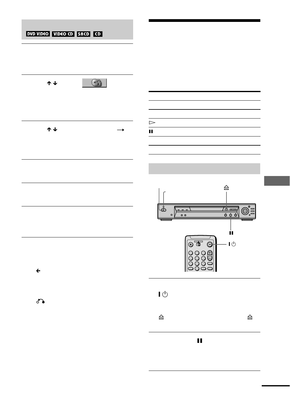 Changing the password, Operation sound effects (sound feedback), To set sound feedback | Operation sound effects, Us ing va ri ous addition a l func tions, Sound feedback) | Sony DVP-NS700V User Manual | Page 69 / 100