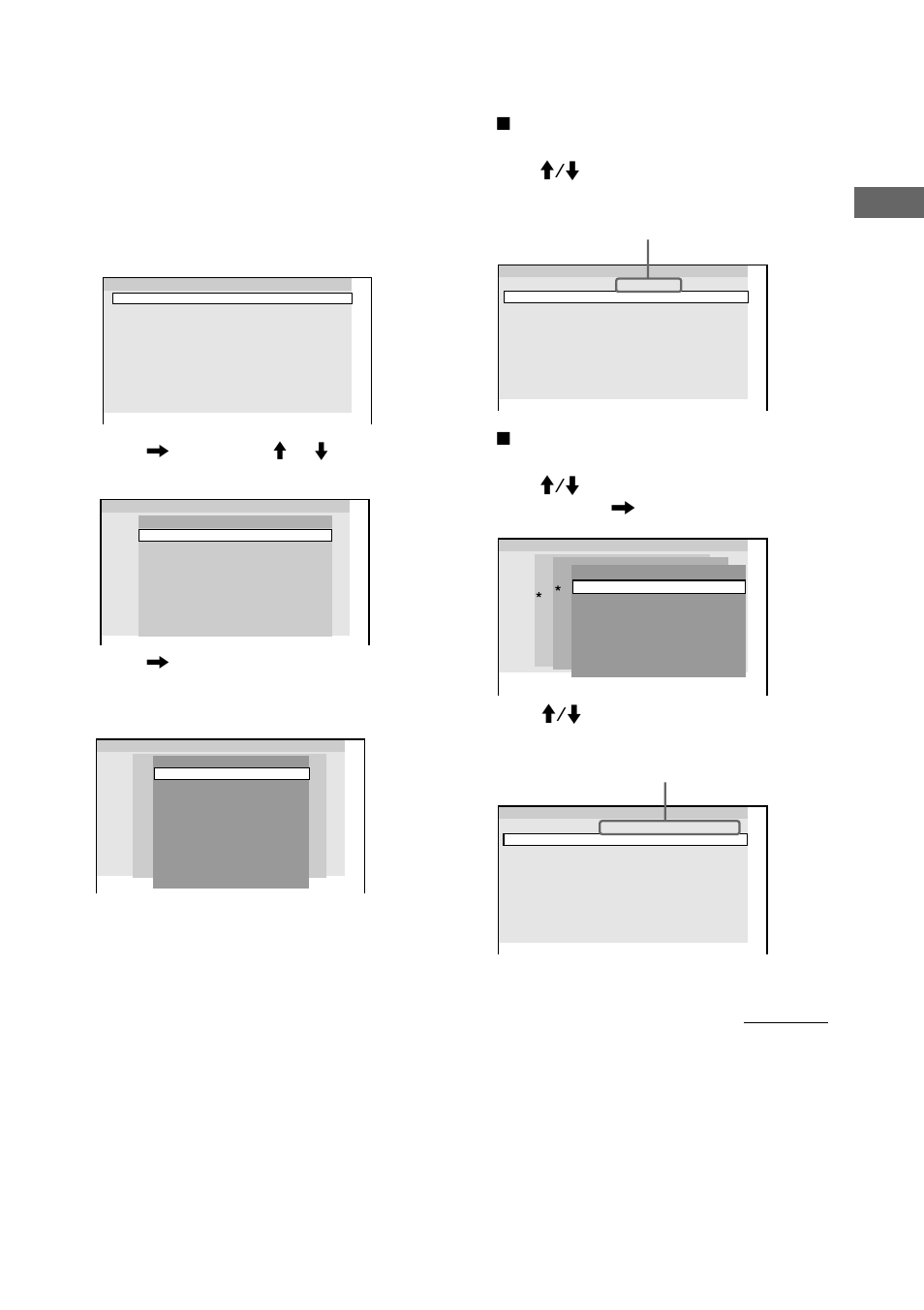 Using the on-screen display, Use the remote for the operation, The program display appears on the screen | Sony MHC-RV800D User Manual | Page 21 / 80