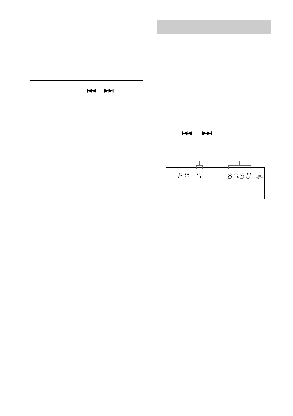 Listening to the radio | Sony MHC-RV800D User Manual | Page 44 / 80