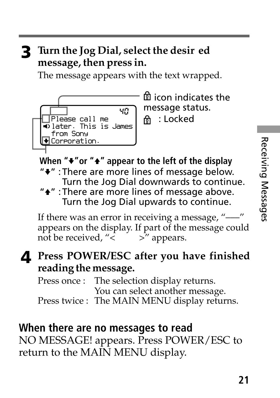 Sony MP-7001 User Manual | Page 21 / 48