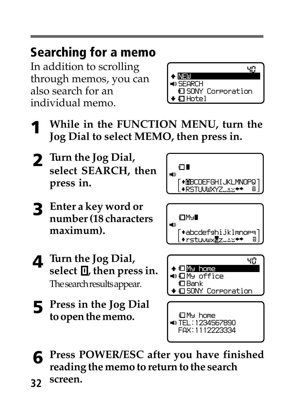 Sony MP-7001 User Manual | Page 32 / 48