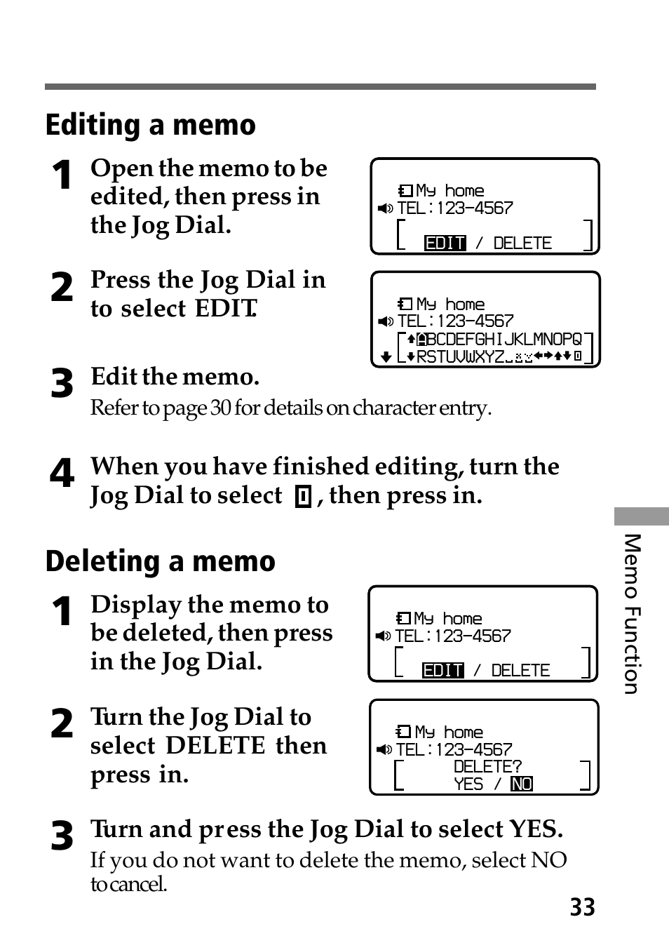 Sony MP-7001 User Manual | Page 33 / 48