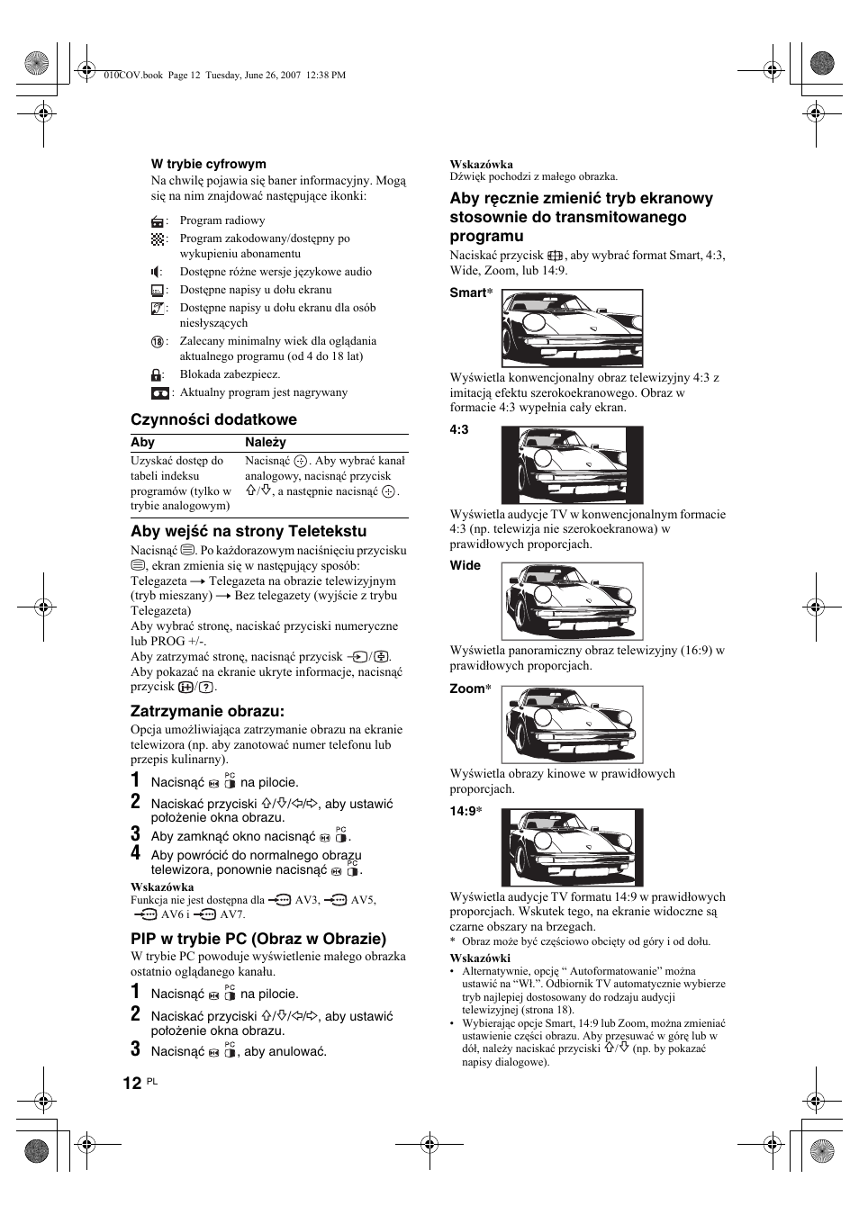 Sony Bravia KDL-26U25xx User Manual | Page 66 / 83