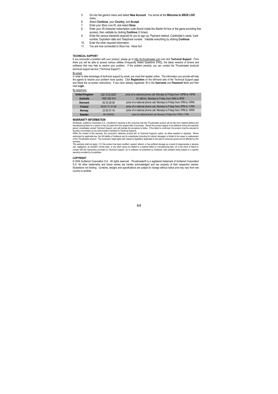 Sony Ethernet Network Adapter User Manual | Page 4 / 12