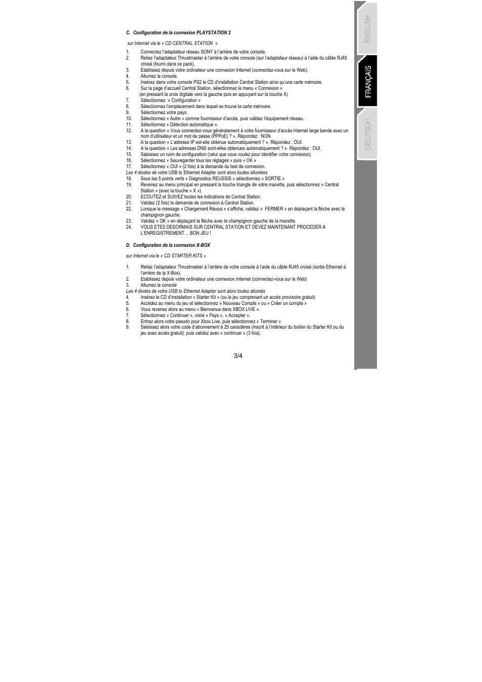 Sony Ethernet Network Adapter User Manual | Page 7 / 12