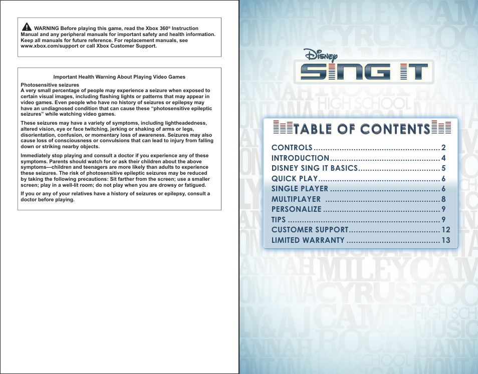 Table of contents table of contents | Sony DSR-2000P User Manual | Page 2 / 6
