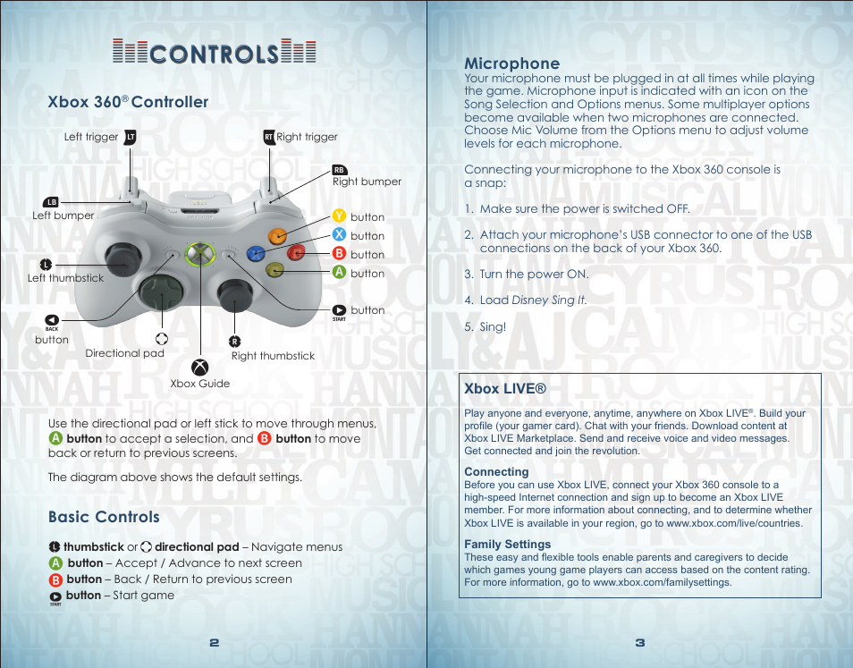 Controls controls | Sony DSR-2000P User Manual | Page 3 / 6