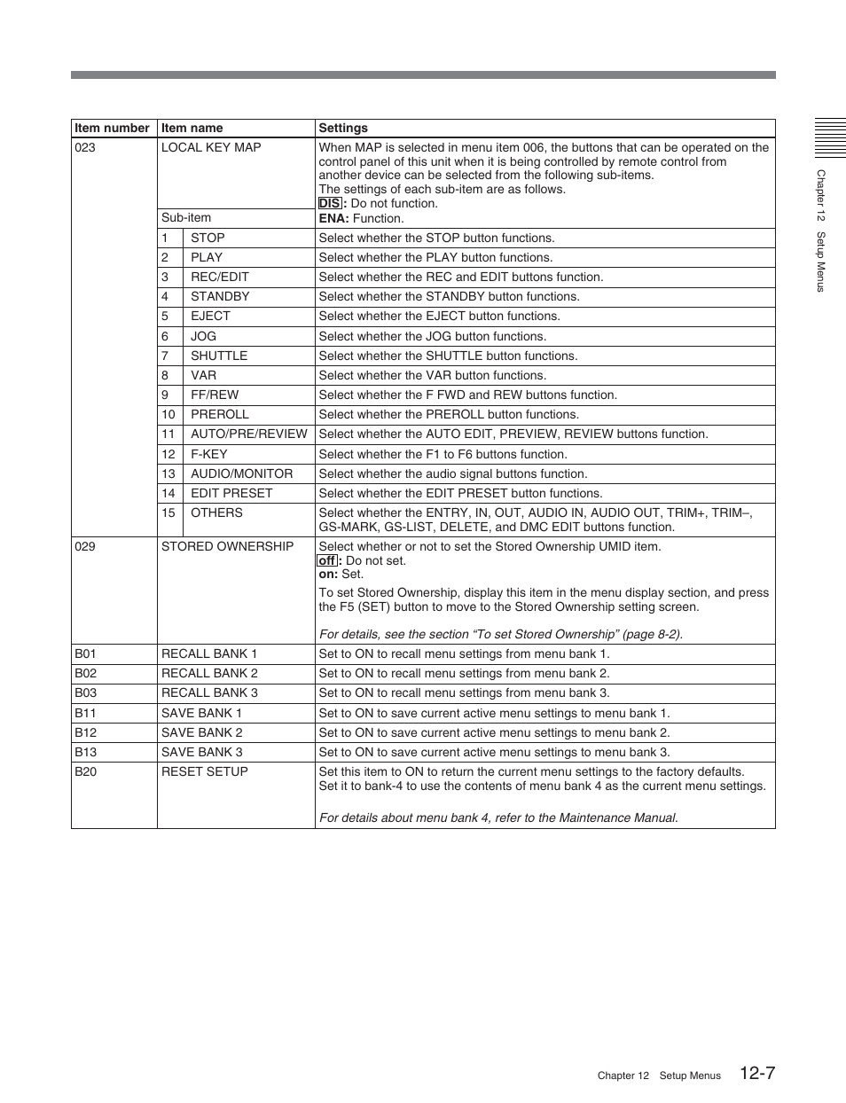 Sony DVW-2000 User Manual | Page 113 / 155