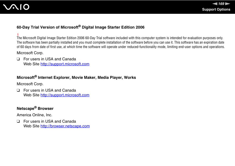 Sony VGN-FS800 User Manual | Page 169 / 175