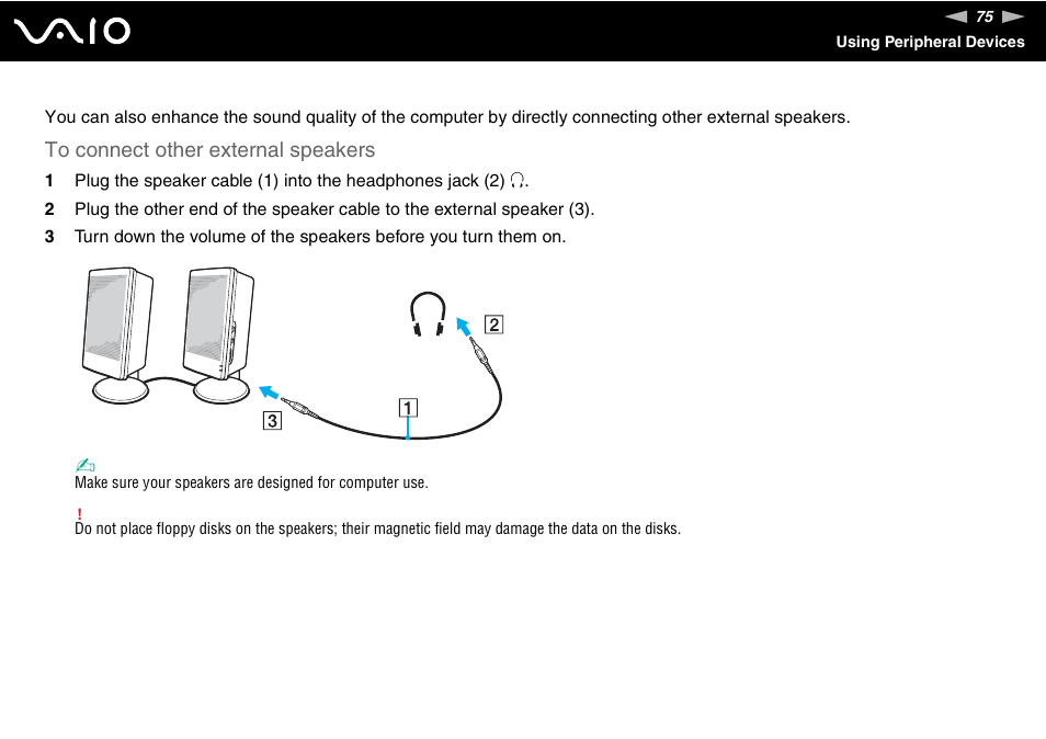 Sony VGN-FS800 User Manual | Page 75 / 175