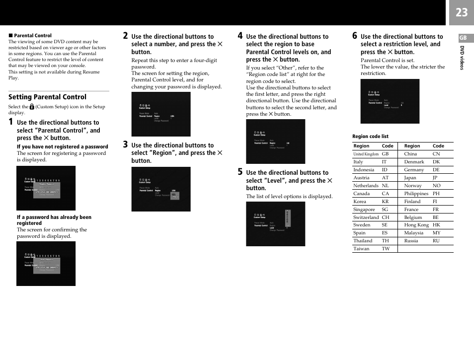 Sony SCPH-55006 GT User Manual | Page 23 / 56