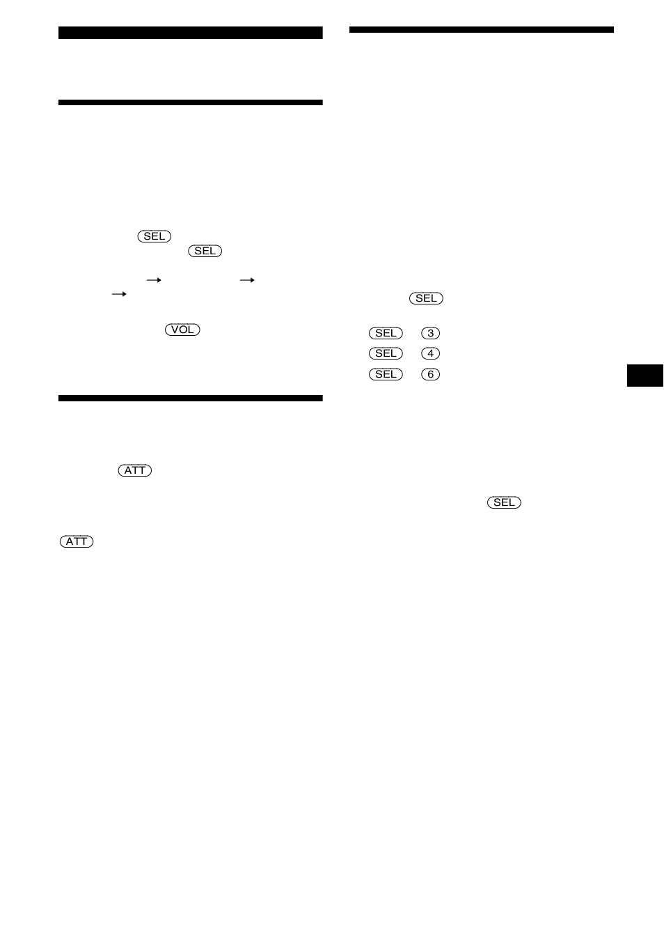 Other functions, Adjusting the sound characteristics, Quickly attenuating the sound | Changing the sound and display settings, Menu | Sony XR-CA440X User Manual | Page 11 / 60