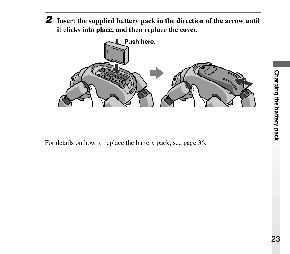 Sony AIBO ERS-31L User Manual | Page 23 / 64