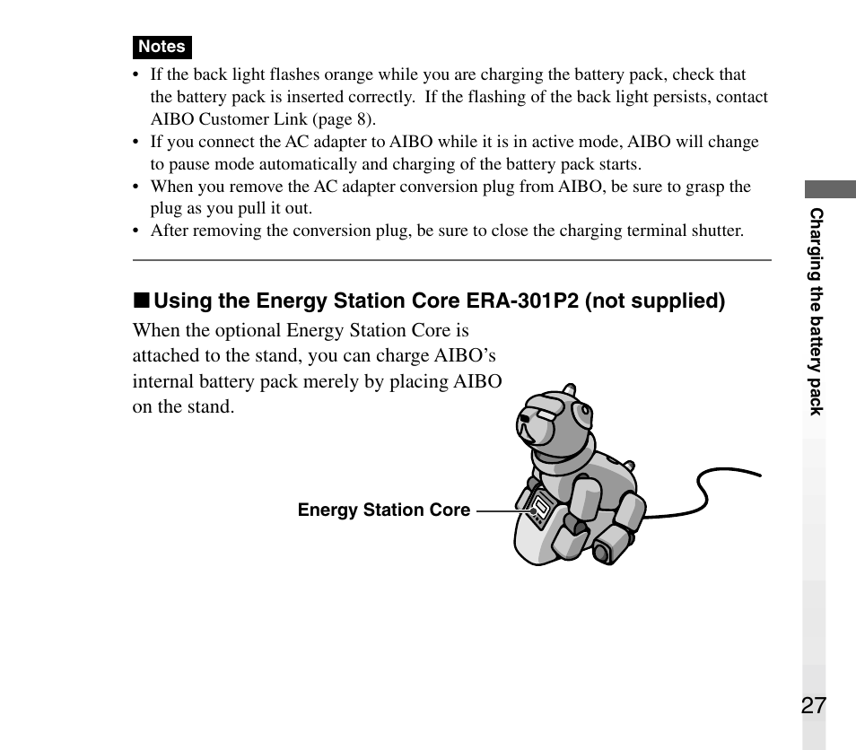 Sony AIBO ERS-31L User Manual | Page 27 / 64