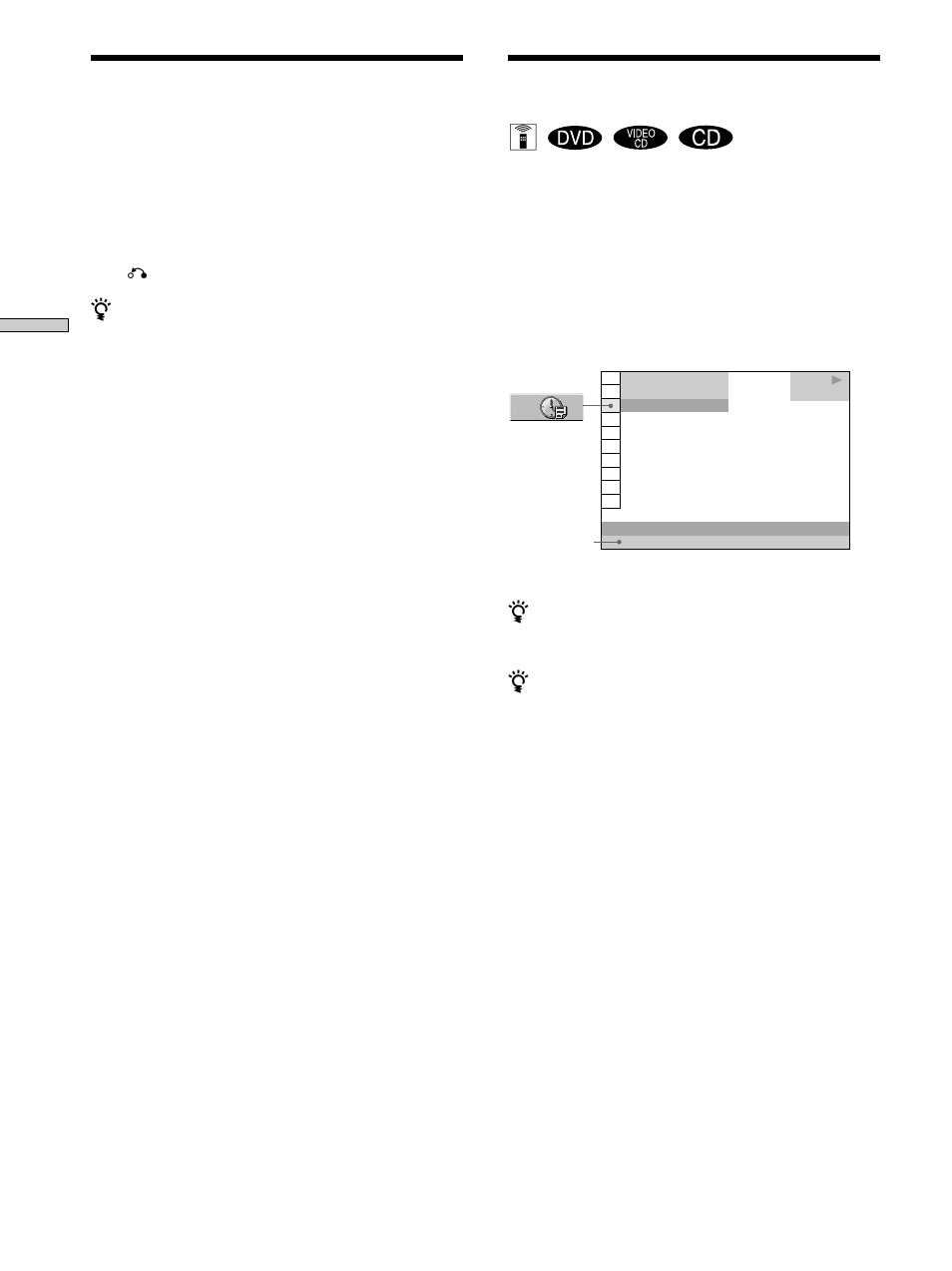 Viewing the disc information, Viewing the disc information z | Sony DVP-K360 User Manual | Page 30 / 80