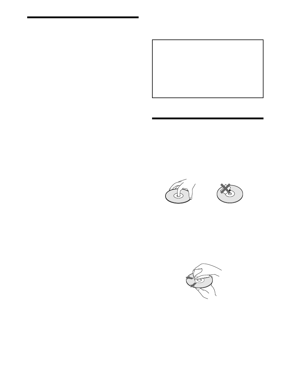 Precautions, Notes about the discs | Sony DVP-K360 User Manual | Page 6 / 80