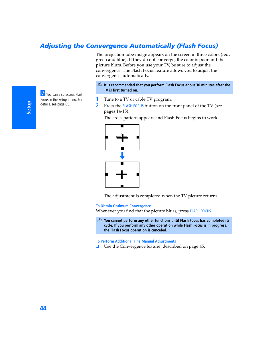 Sony KP 57WV700  EN User Manual | Page 45 / 101