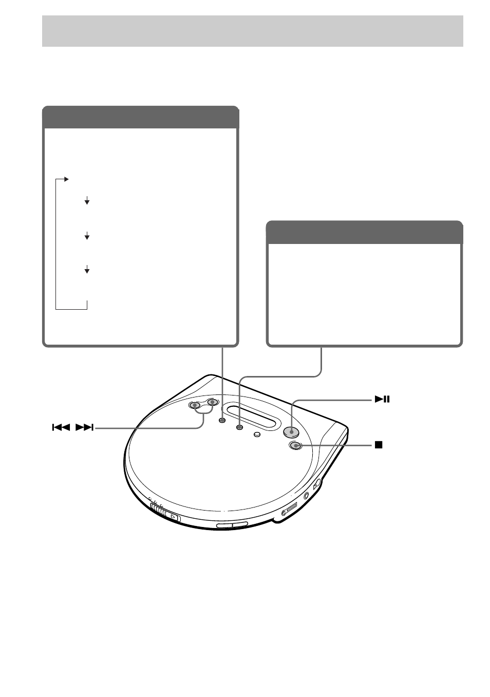 Playback options | Sony D-E880 User Manual | Page 10 / 28