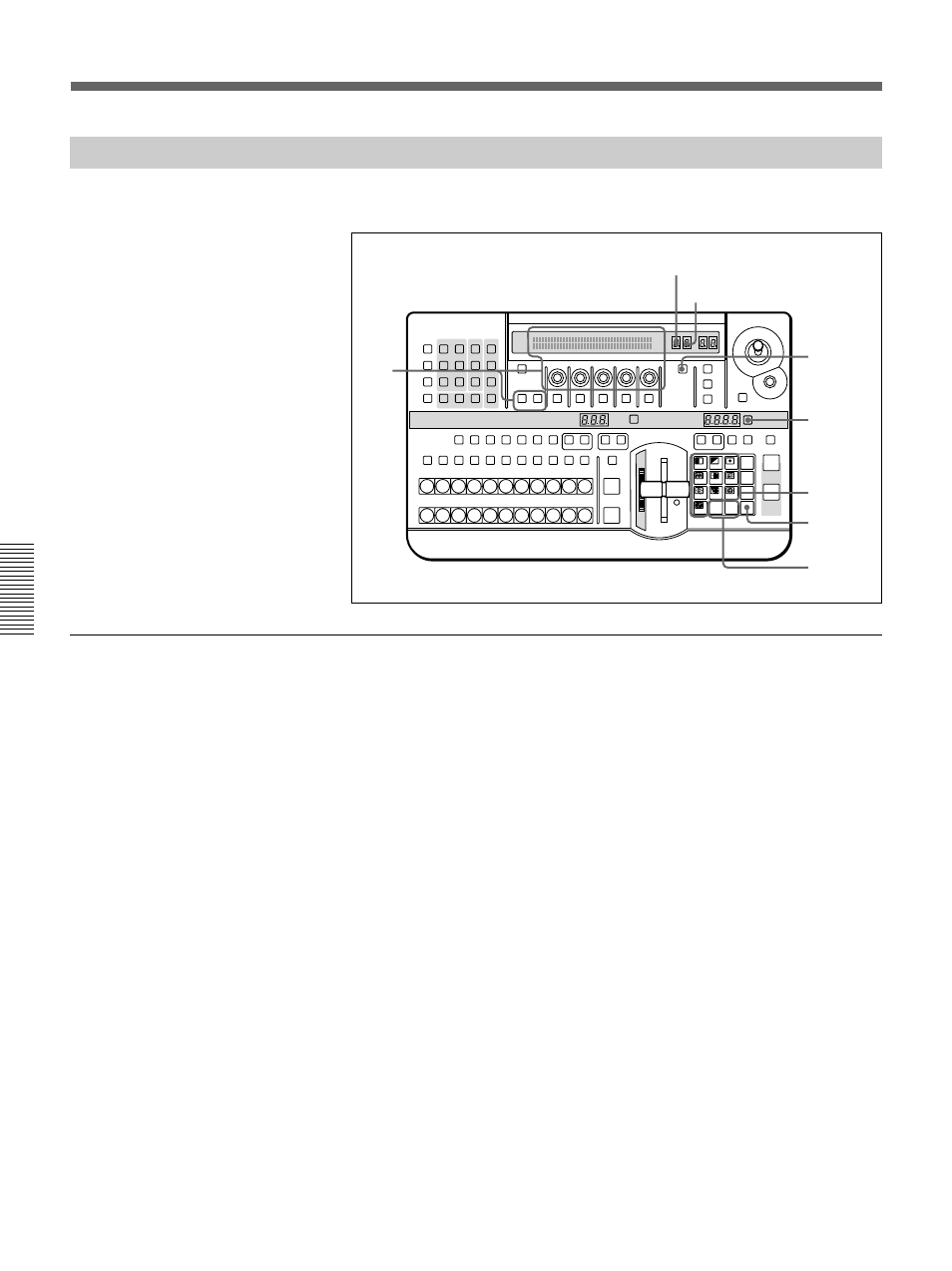 User program effects editing user program effects, Use the following procedure, Press the set button | Chapter 4 advanced operations, Status display window edit display window | Sony DFS-700 User Manual | Page 102 / 212