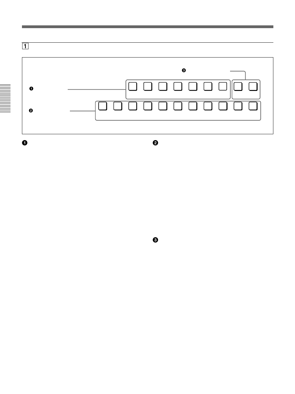 Control panel | Sony DFS-700 User Manual | Page 12 / 212