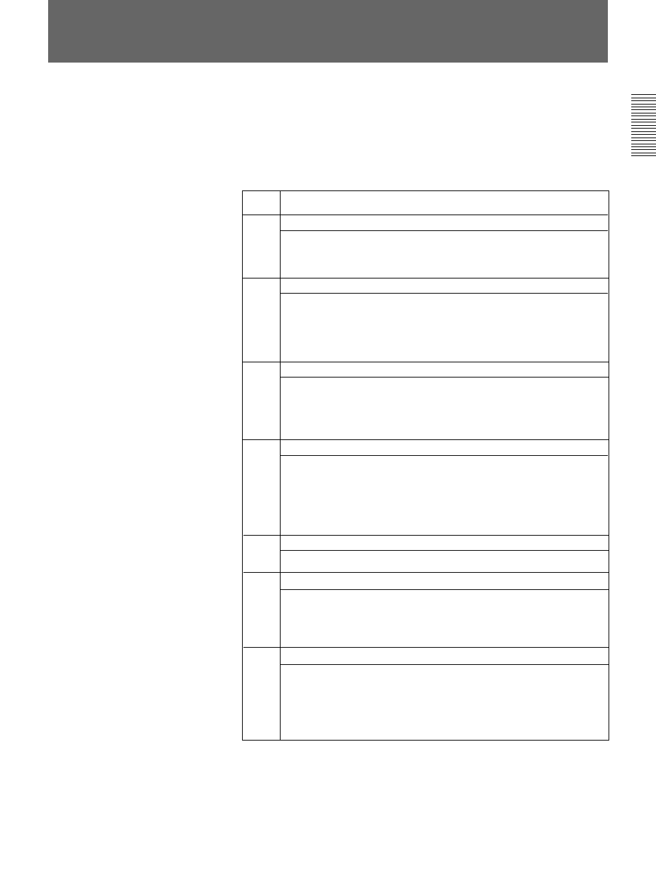Effect control parameter list | Sony DFS-700 User Manual | Page 143 / 212