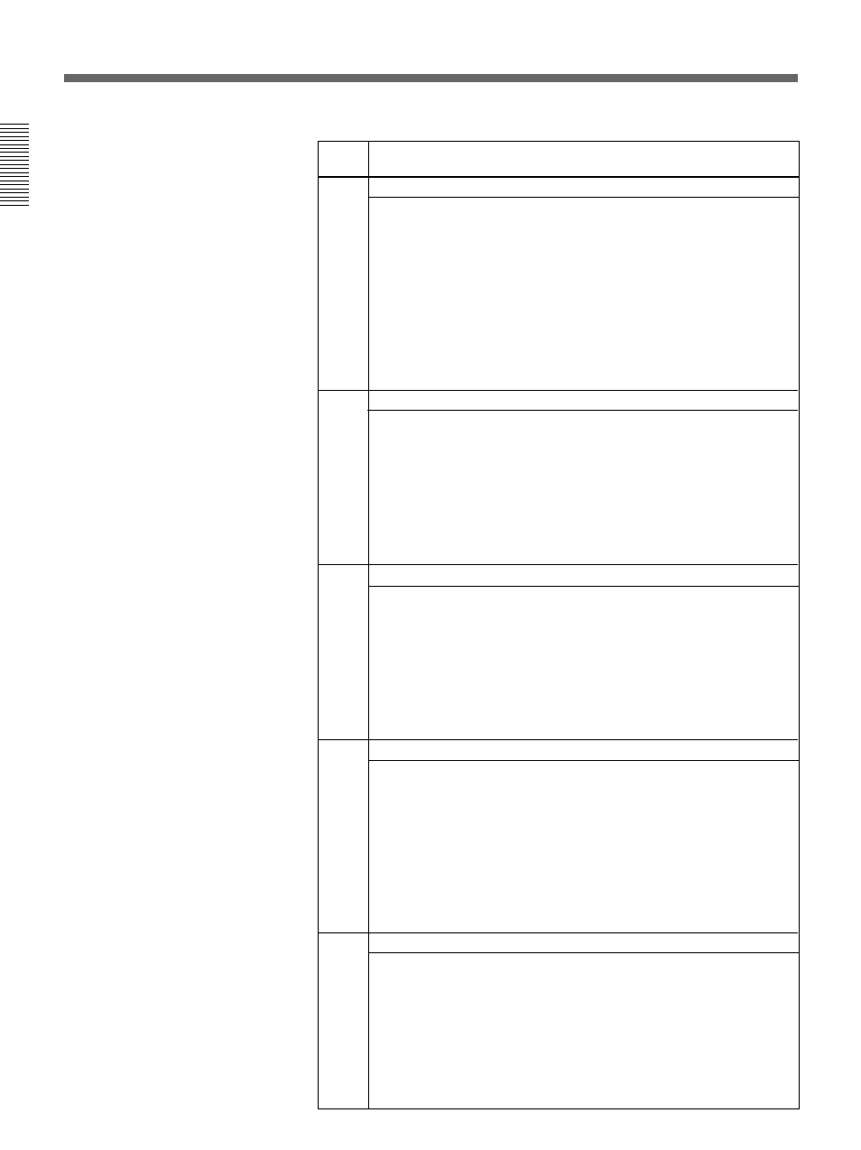 Effect control parameter list, A-14 | Sony DFS-700 User Manual | Page 152 / 212