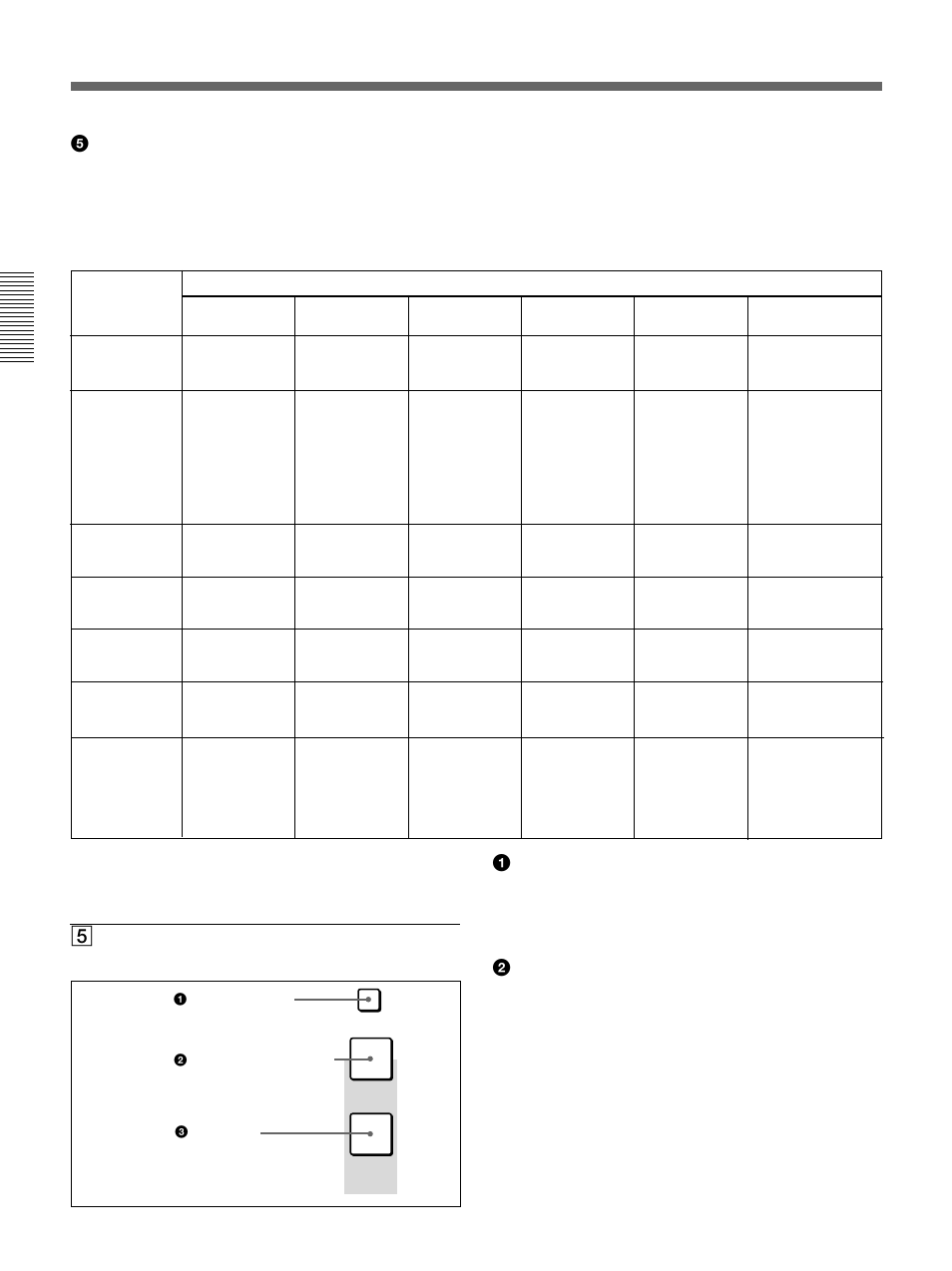 Control panel | Sony DFS-700 User Manual | Page 16 / 212