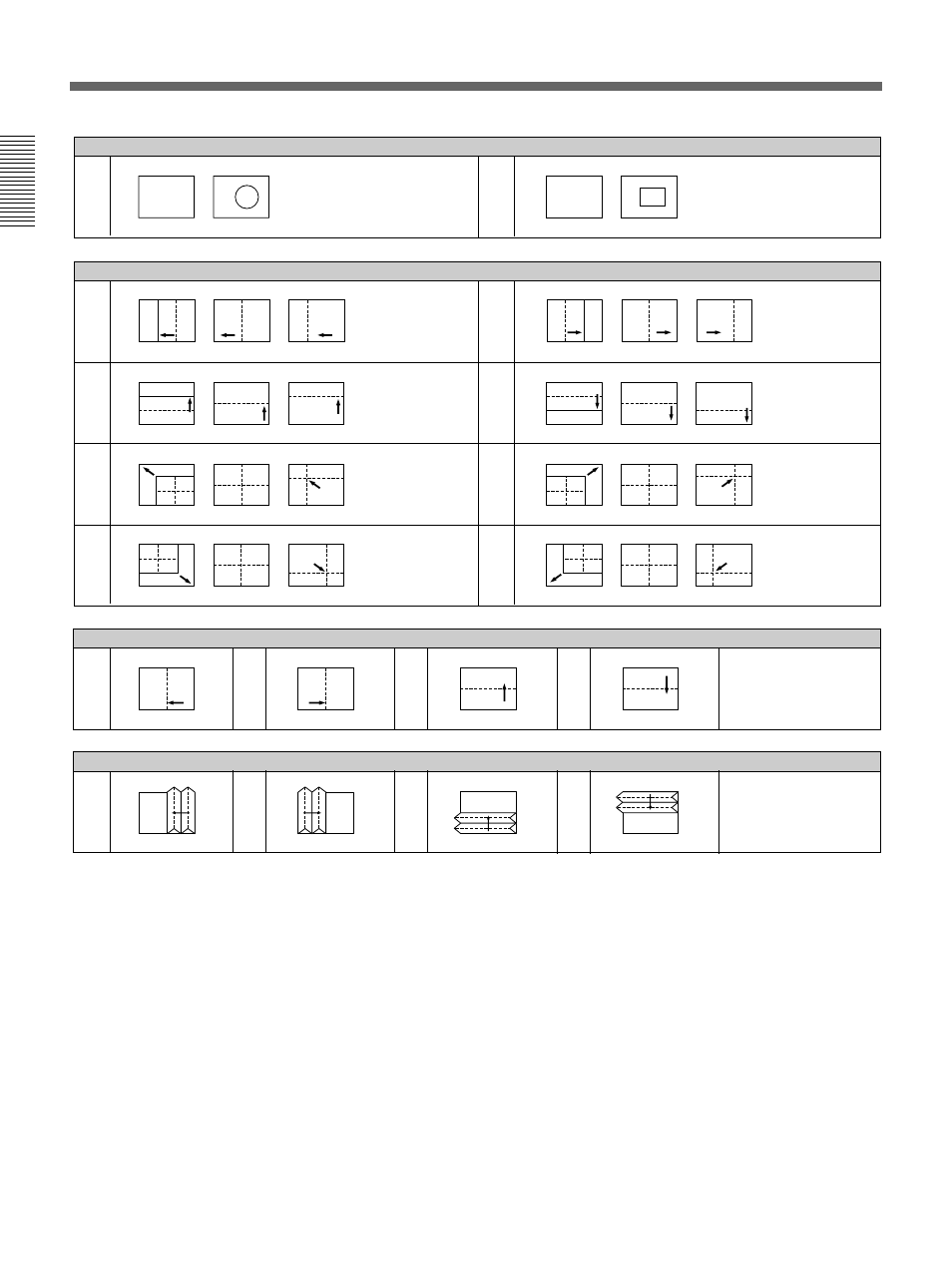Effect pattern image list, A-34 | Sony DFS-700 User Manual | Page 172 / 212