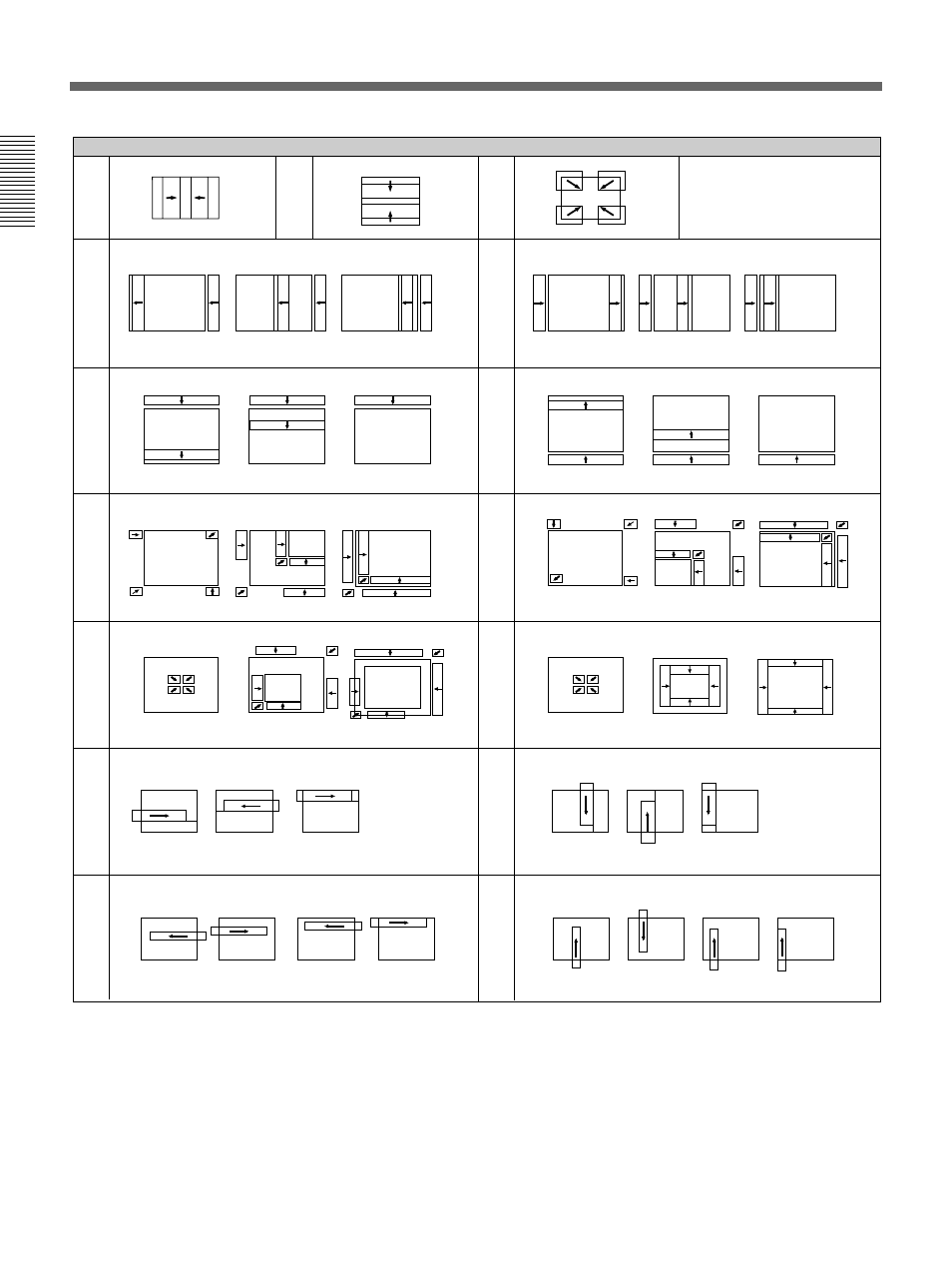 Effect pattern image list, A-36 | Sony DFS-700 User Manual | Page 174 / 212