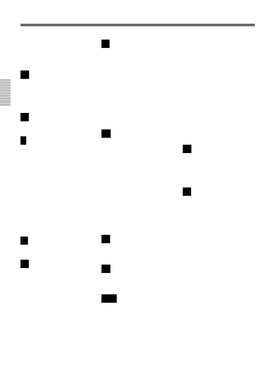 Index, P, q | Sony DFS-700 User Manual | Page 208 / 212