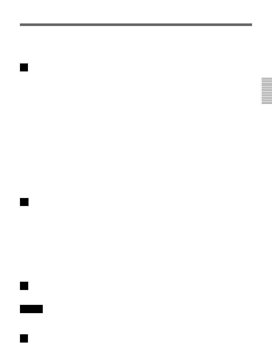 W, x, y | Sony DFS-700 User Manual | Page 209 / 212