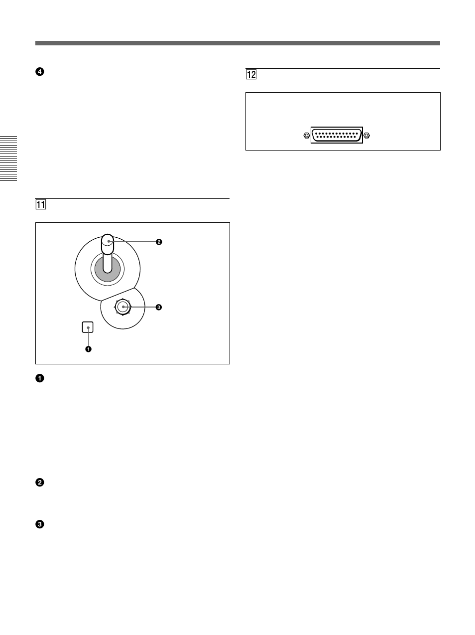 Control panel | Sony DFS-700 User Manual | Page 22 / 212