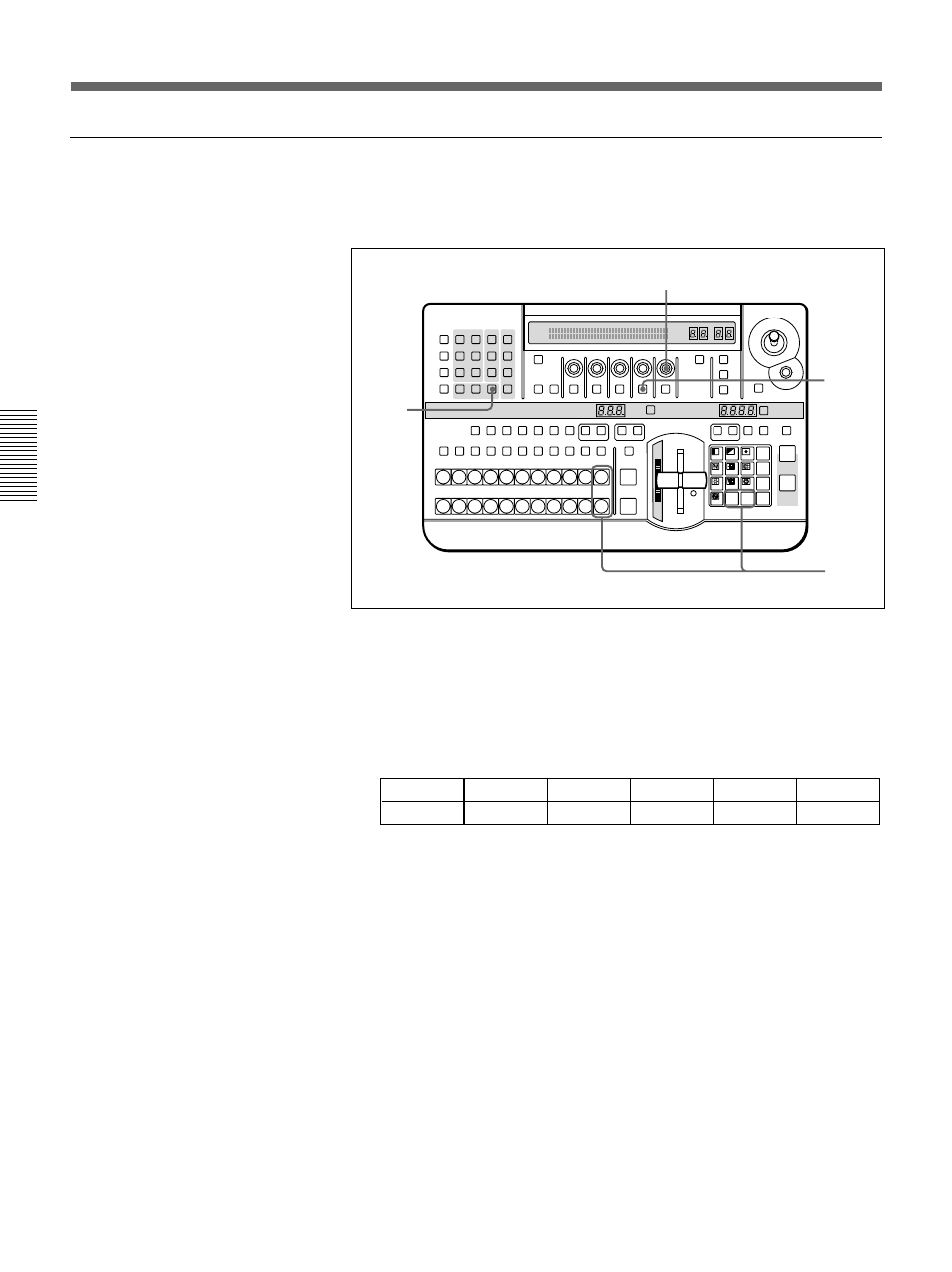Selecting images, Bar: color bars grid: a grid pattern, Chapter 3 basic operation | Sony DFS-700 User Manual | Page 40 / 212
