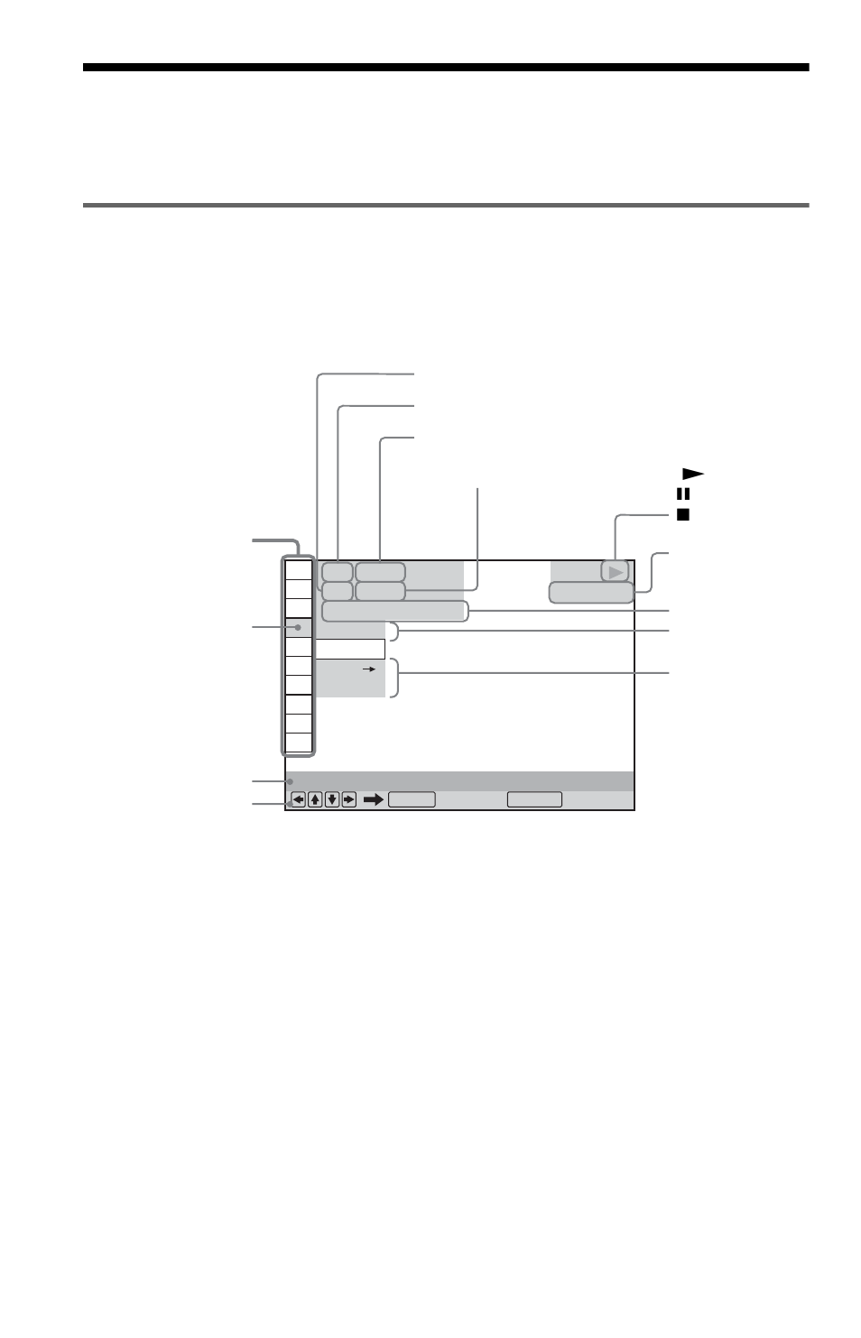 Guide to the control menu display, Control menu display | Sony DVP-NS425P User Manual | Page 12 / 68