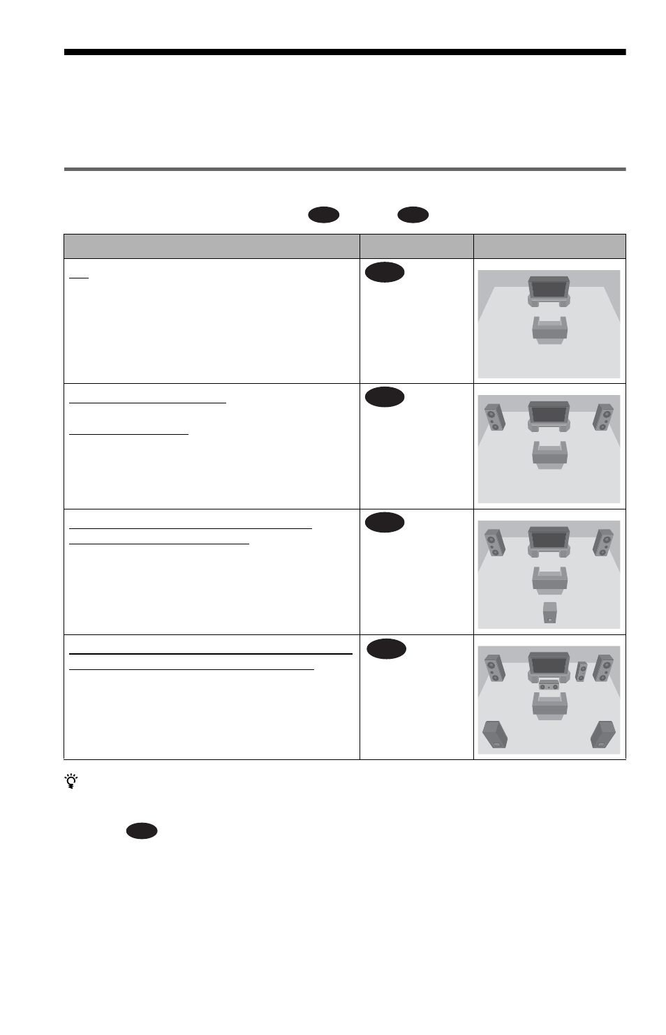 Step 4: connecting the audio cords, Select a connection | Sony DVP-NS425P User Manual | Page 18 / 68