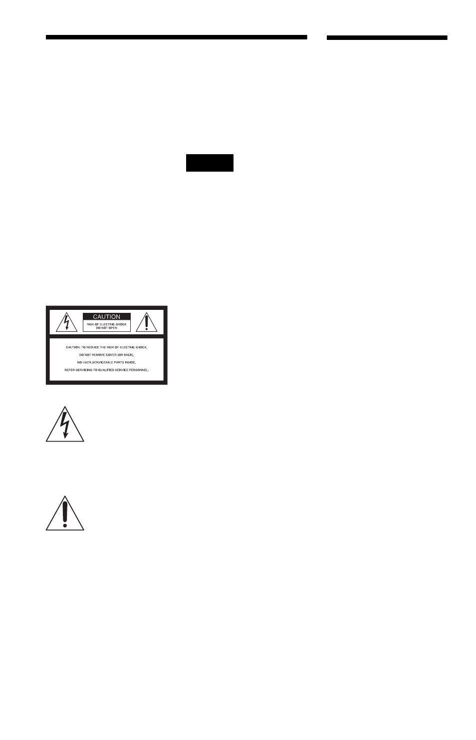 Warning, Welcome | Sony DVP-NS425P User Manual | Page 2 / 68