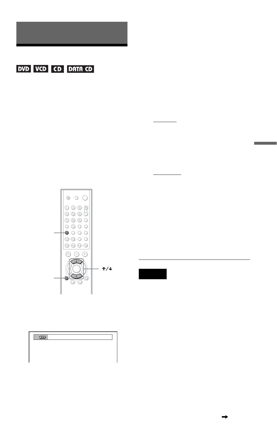 Sound adjustments, Changing the sound | Sony DVP-NS425P User Manual | Page 43 / 68