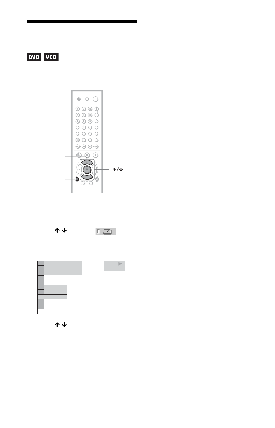 Sharpening the outline of image (sharpness), Sharpening the outline of image | Sony DVP-NS425P User Manual | Page 48 / 68