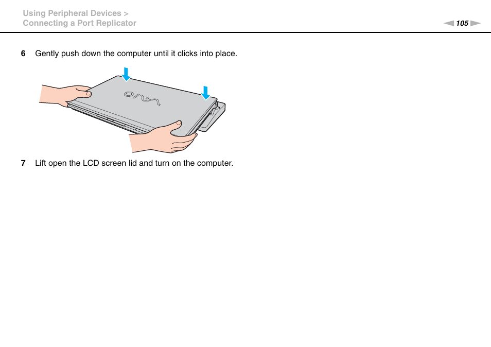 Sony VAIO VPCZ12 SERIES User Manual | Page 105 / 209